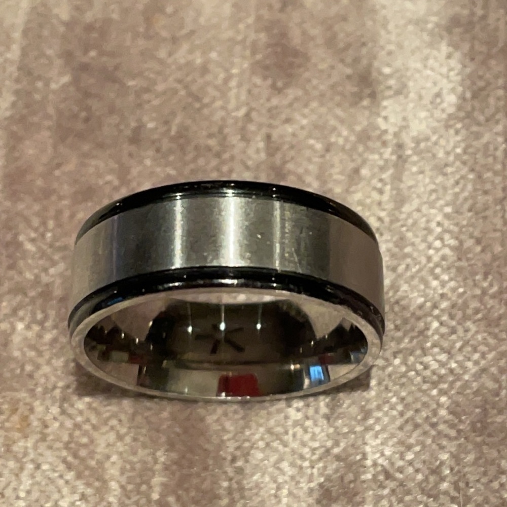 Stainless Steel Ring Size 8